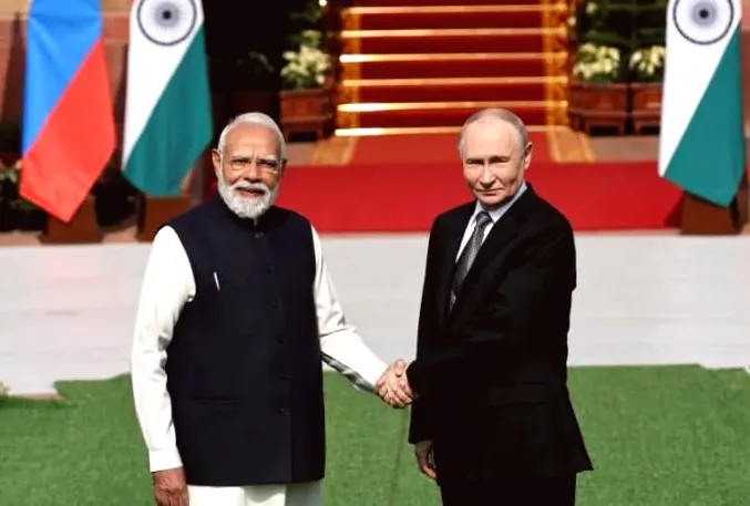 Putin and Modi agree to strengthen trade relations during official visit