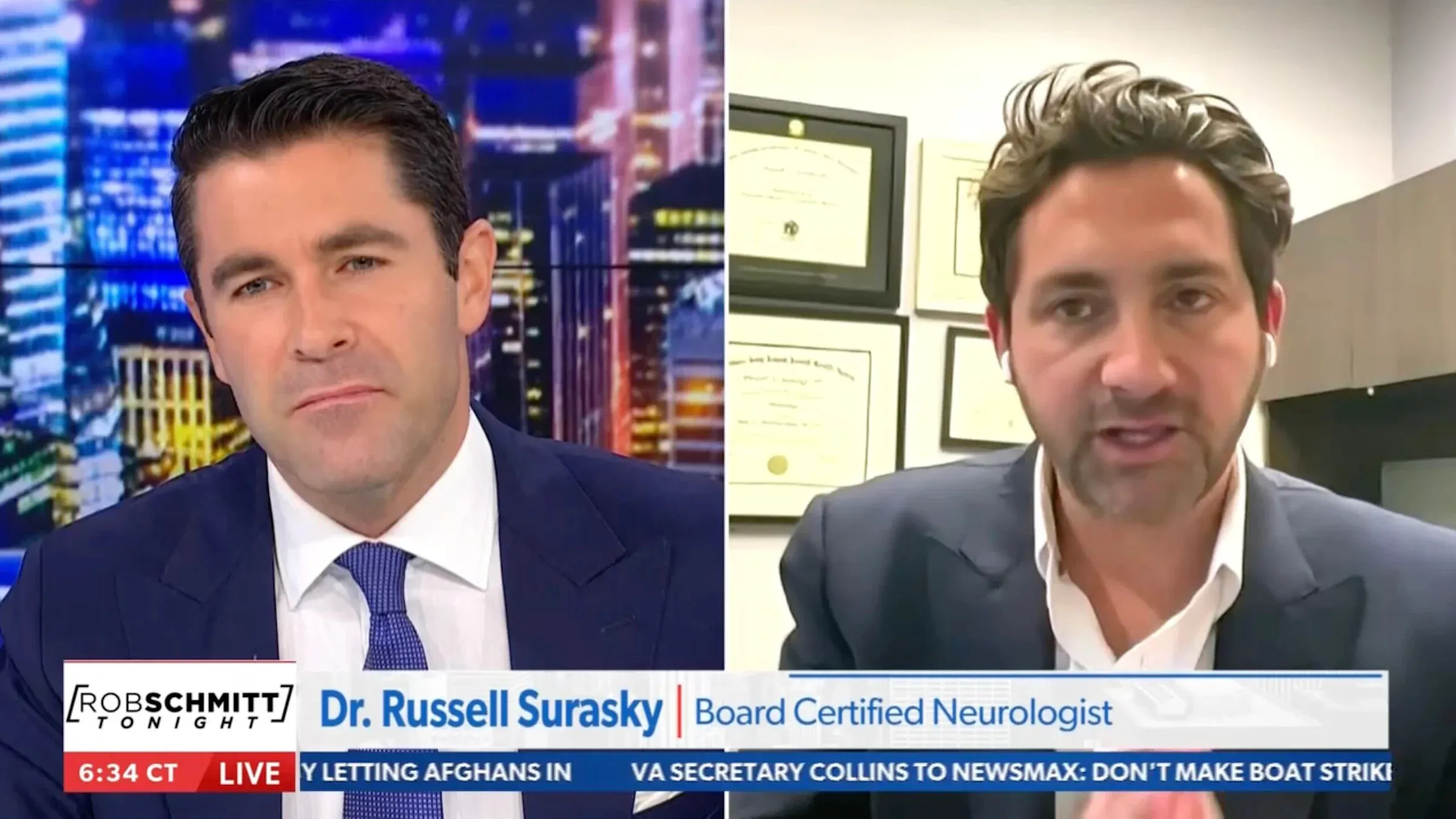 Neurologist on Newsmax Affirms Trump's 'Very Sharp Cognitive Abilities' Following 'Positive MRI Results'