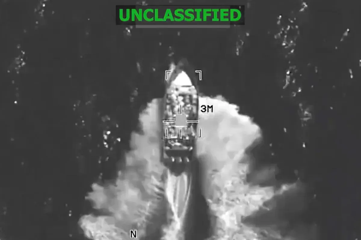 U.S. Southern Command carries out a new 'lethal kinetic strike' on suspected drug boat