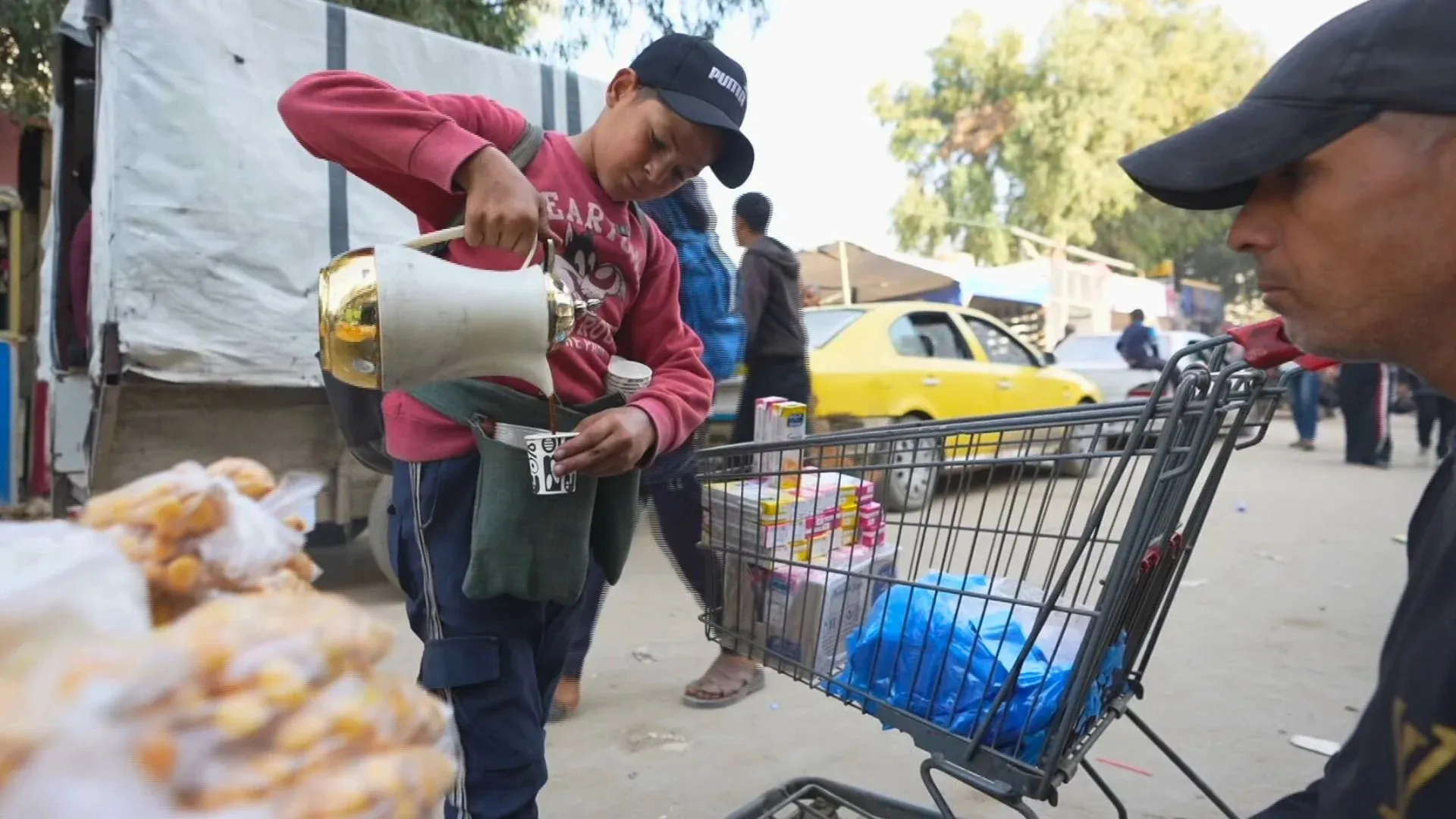 Israel's conflict pushes Gaza children into workforce to support their families