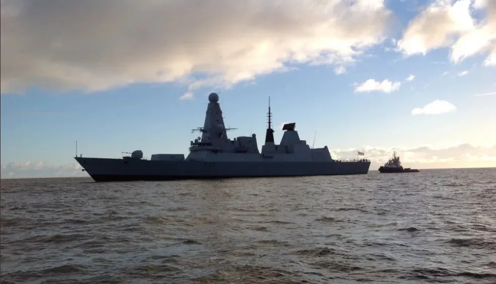 HMS Dauntless returns home after successful deployment