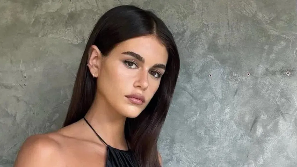 Kaia Gerber's Mini Dress is Shorter Than Her Coat