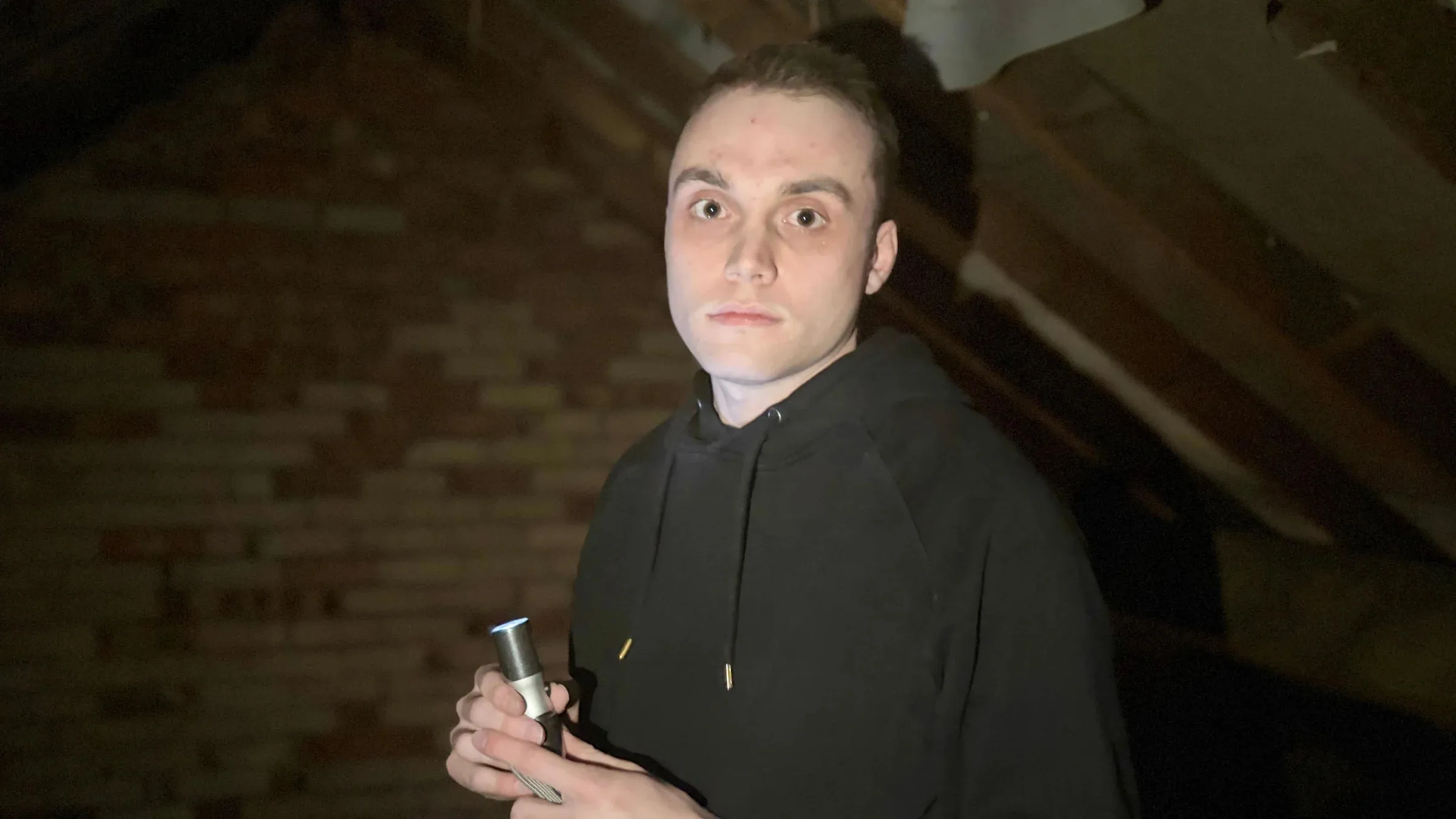 Man discovers remnants of a cannabis farm in his new home