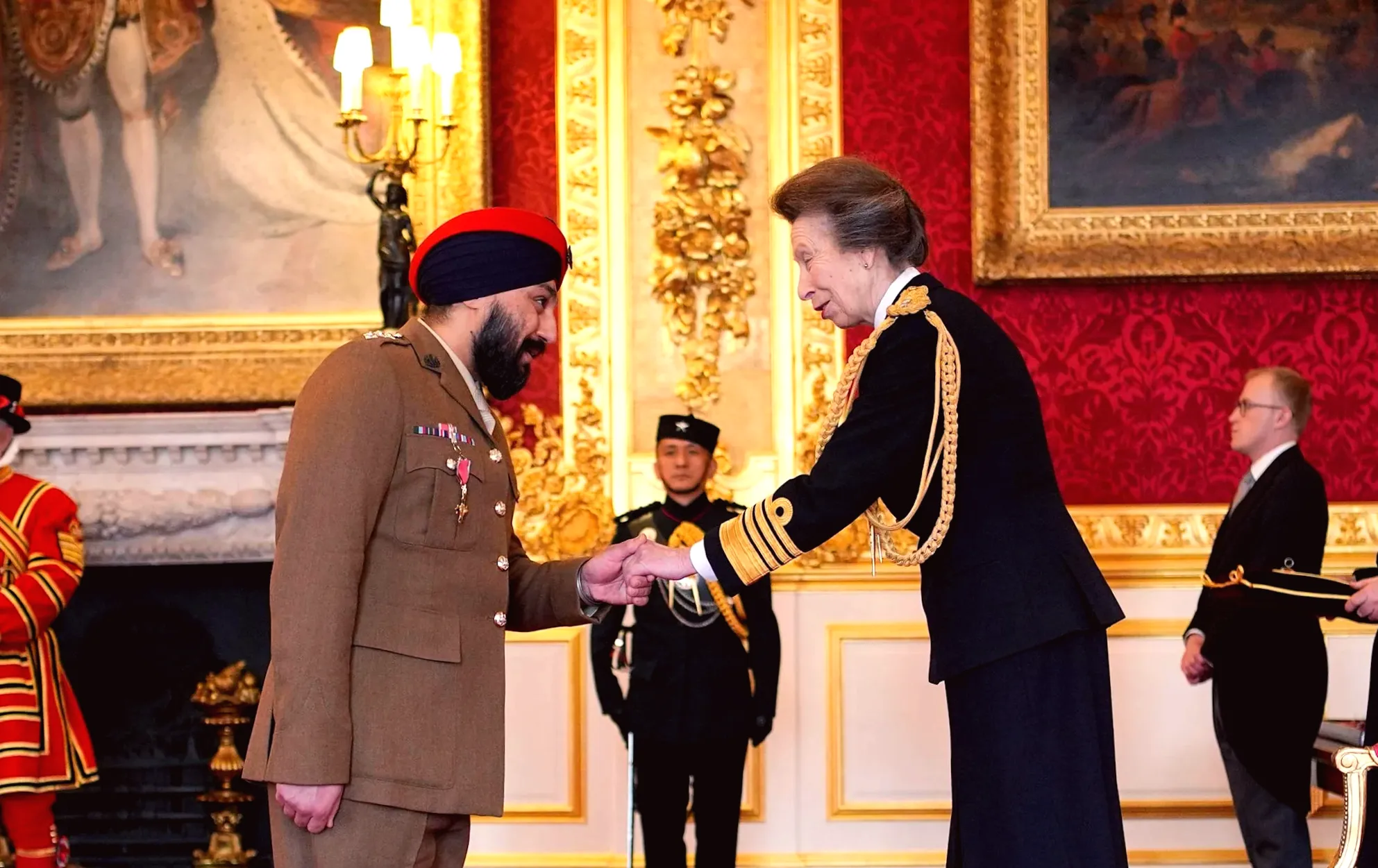 OBE awarded to man who set up Sikh soldier memorial