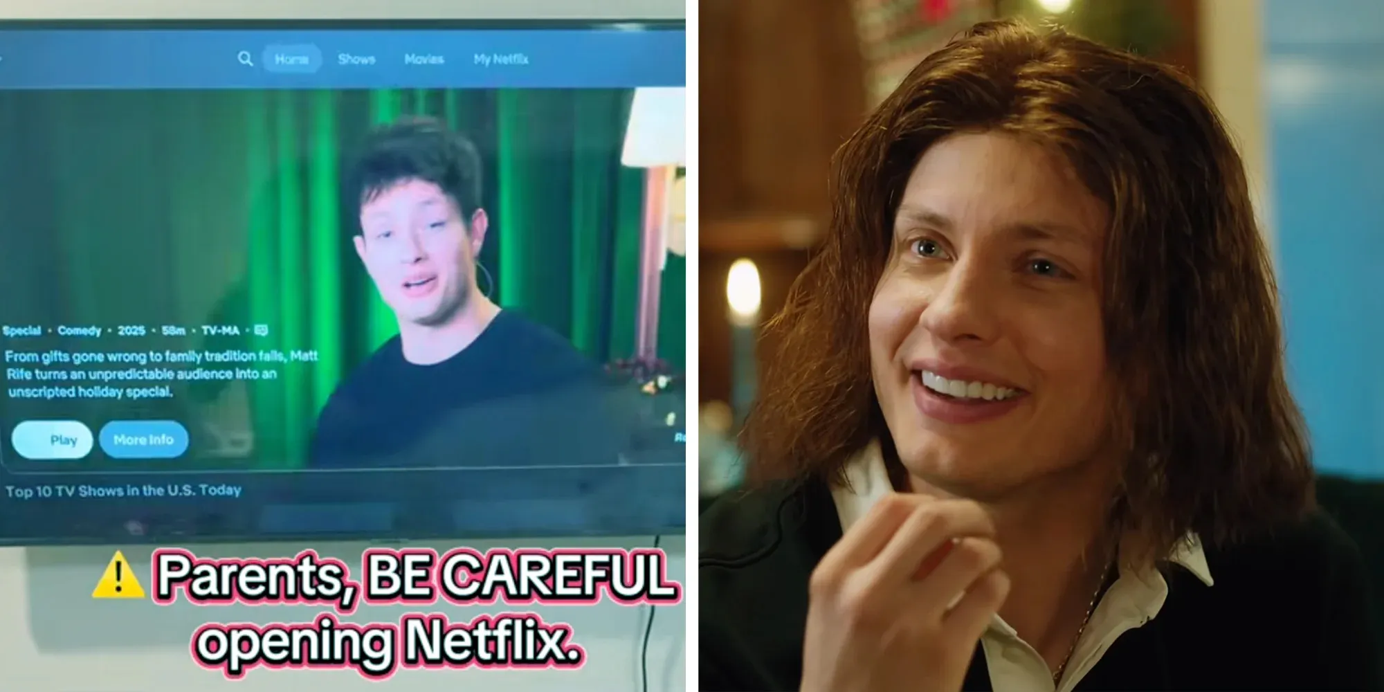 "Parents Upset with Netflix's Matt Rife Special for Ruining Christmas Surprise: I'm Glad my Kid Didn't See It"