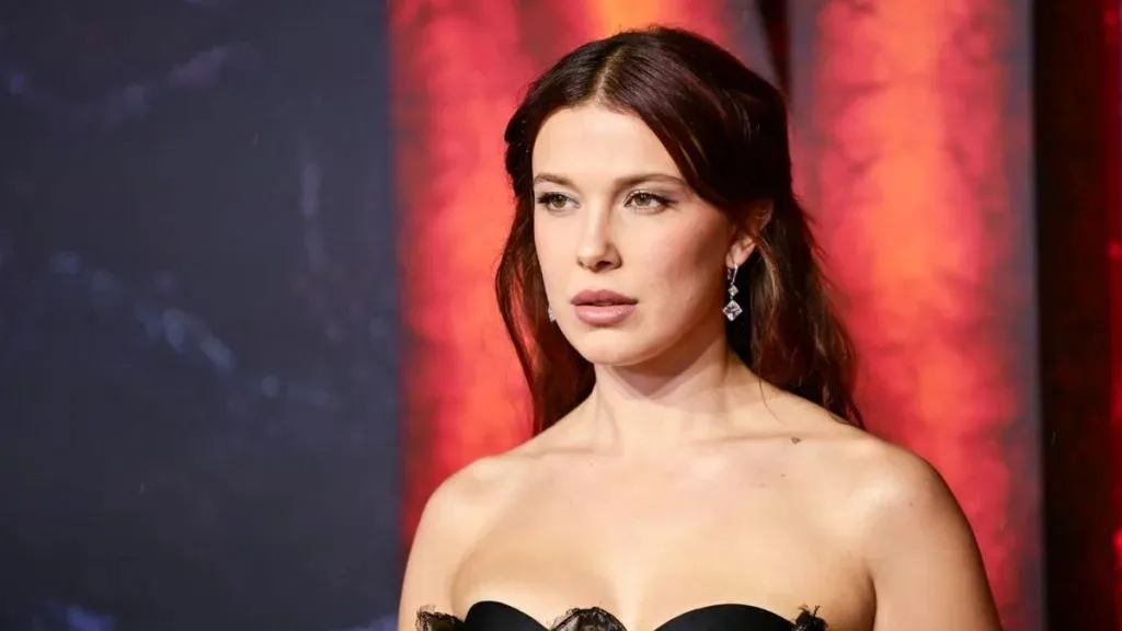 Millie Bobby Brown's Attention-Grabbing Lip Gloss Moment