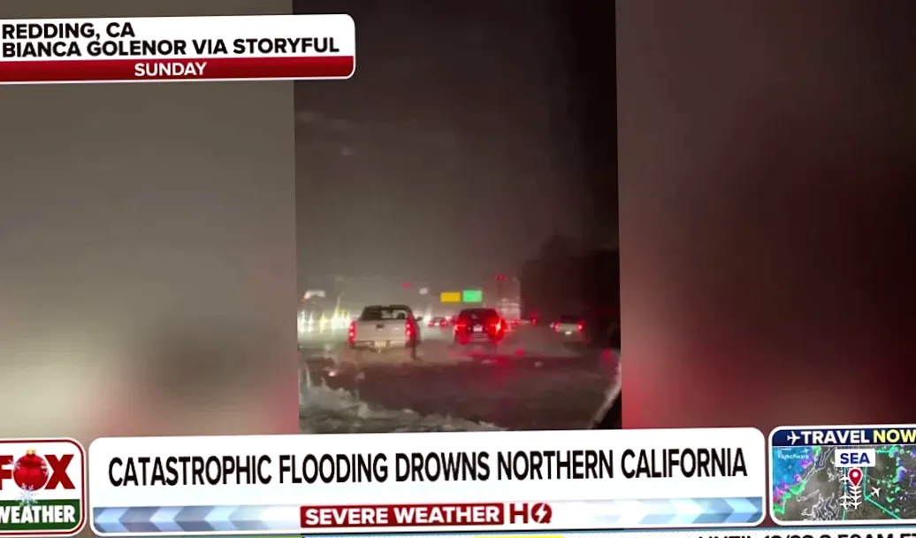 Severe flooding devastates Northern California.