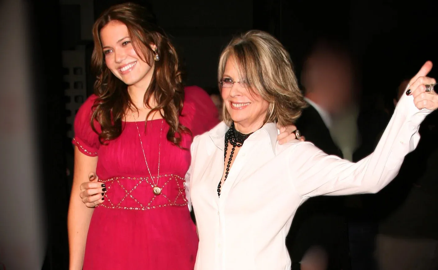 Mandy Moore Contemplates Diane Keaton's Unique Presence