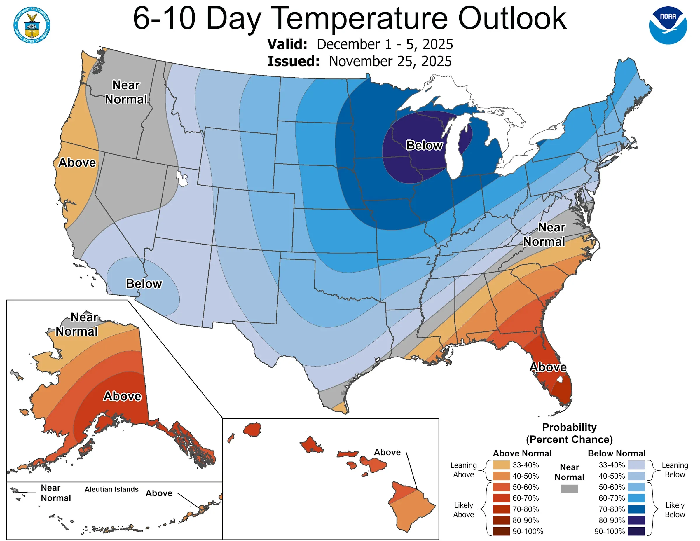 December in the US may see some of Earth's most extreme cold