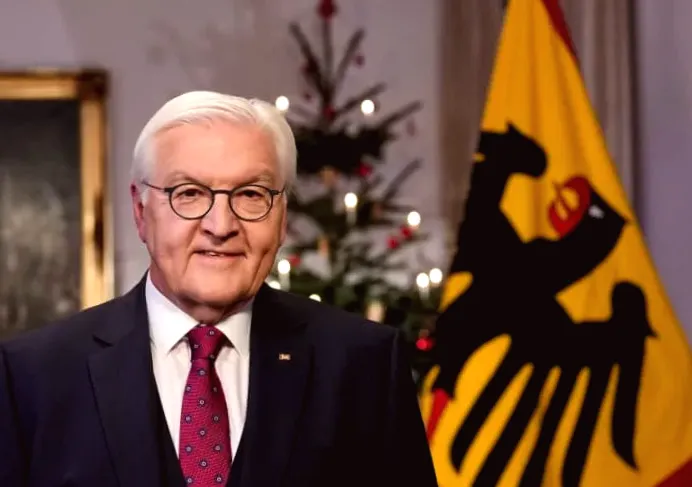 German president urges support for Ukraine during Christmas