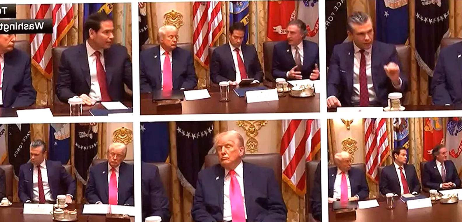 Fox News Celebrities Deal with Tired Trump Cabinet Meeting by Using 136-Year-Old Response