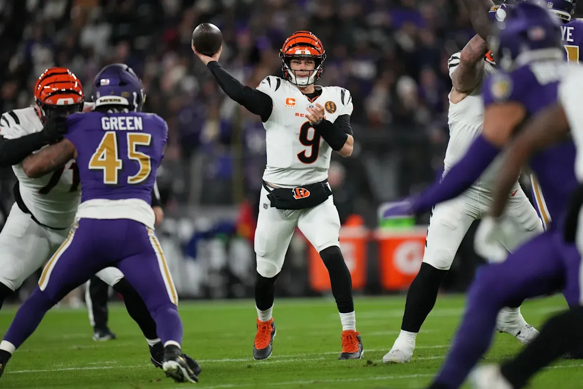 Bengals vs. Ravens: Joe Burrow's return leads Cincinnati to victory, forcing 5 turnovers to snap 4-game losing streak