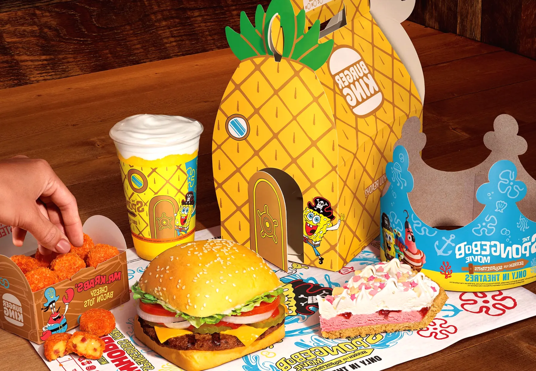 Exploring the Depths: SpongeBob Meal at Burger King Now Available (For a Limited Time)