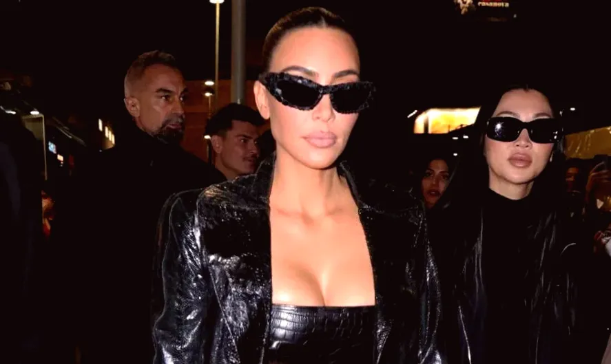 Kim Kardashian's Stunning Combination of Lacy Bra and Gucci Dress Will Be Remembered
