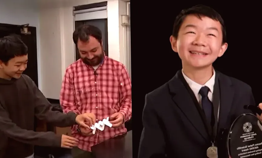 NYC teenager transforms origami into award-winning innovation for disaster relief