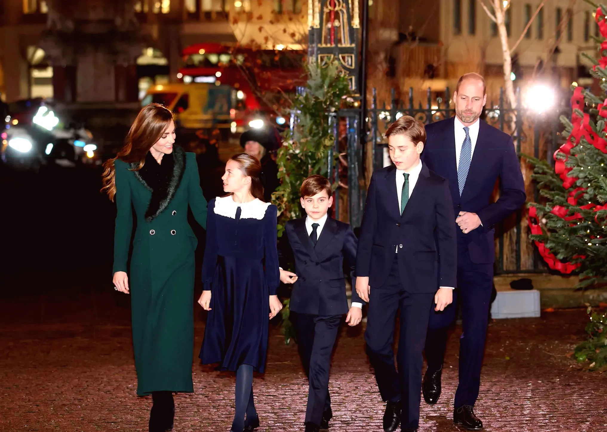 Kate Middleton's Children George, Charlotte, and Louis Appear Mature at Her Christmas Carol Concert