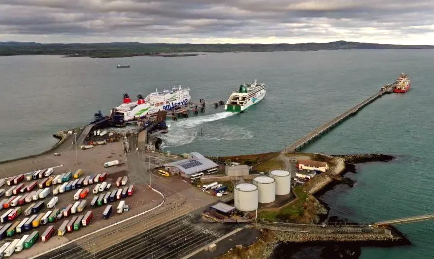 Storm damage leads to closure of port terminal due to severe weather