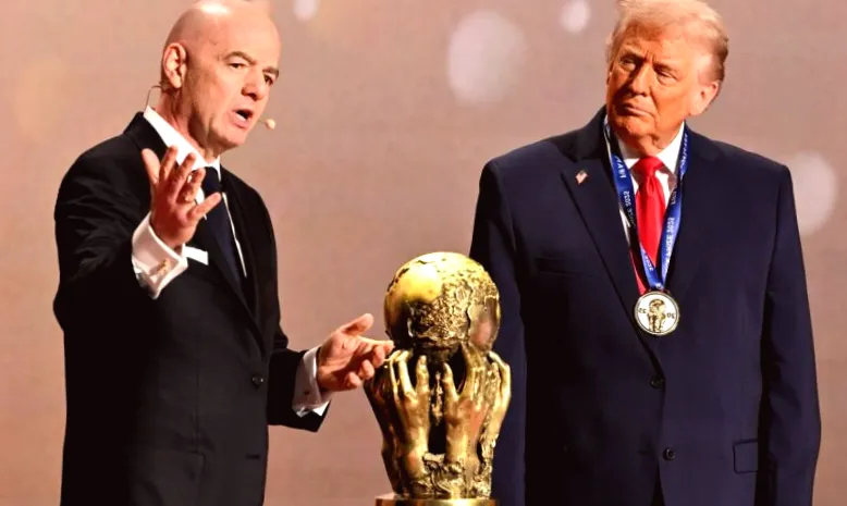 Trump receives inaugural FIFA Peace Prize during World Cup selection ceremony