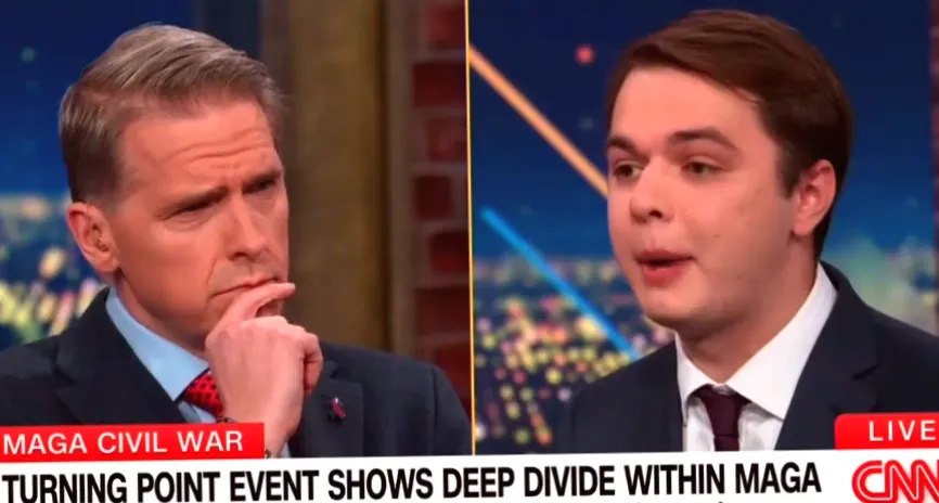 'You're being dishonest at the moment': CNN's Scott Jennings faces tough questions from guest about Trump official accusing of having a 'Nazi streak'