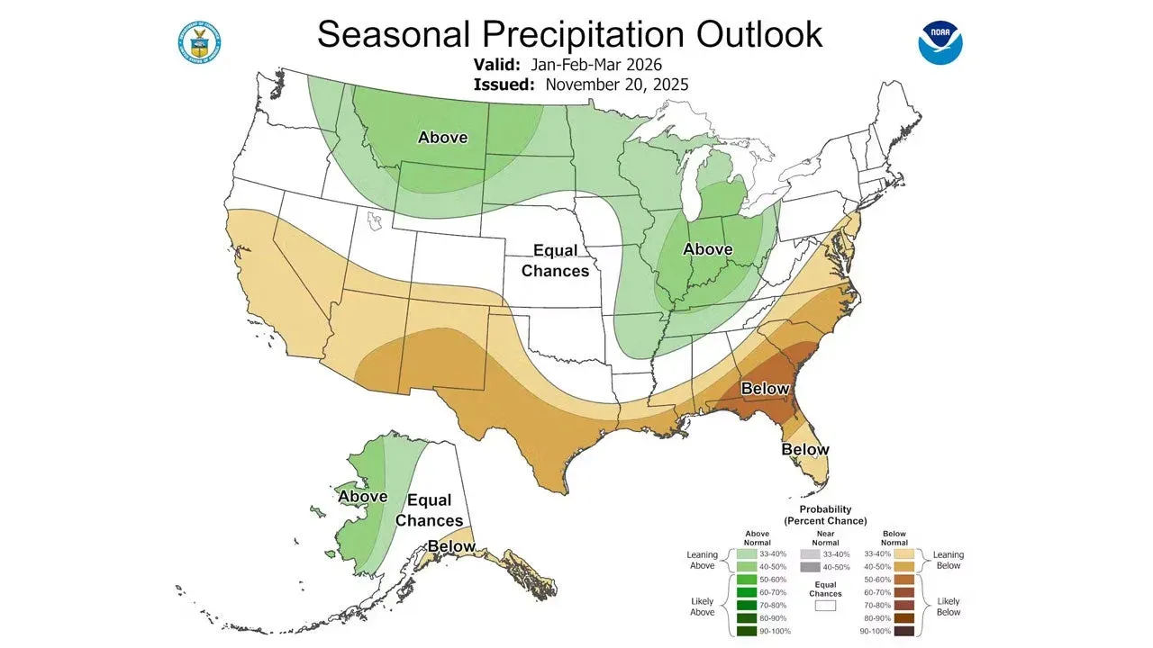 Eastern United States Covered in Winter Storms, Western US Concerned About Lack of Snow