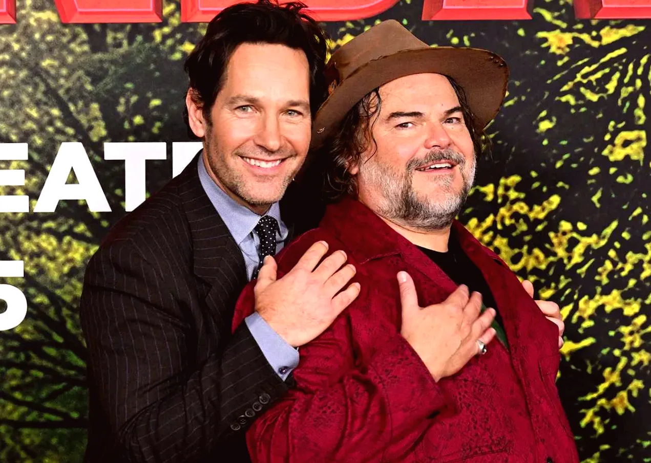 Paul Rudd praises Jack Black as 'a hero' and 'a good dude' from their time working together on "Anaconda"