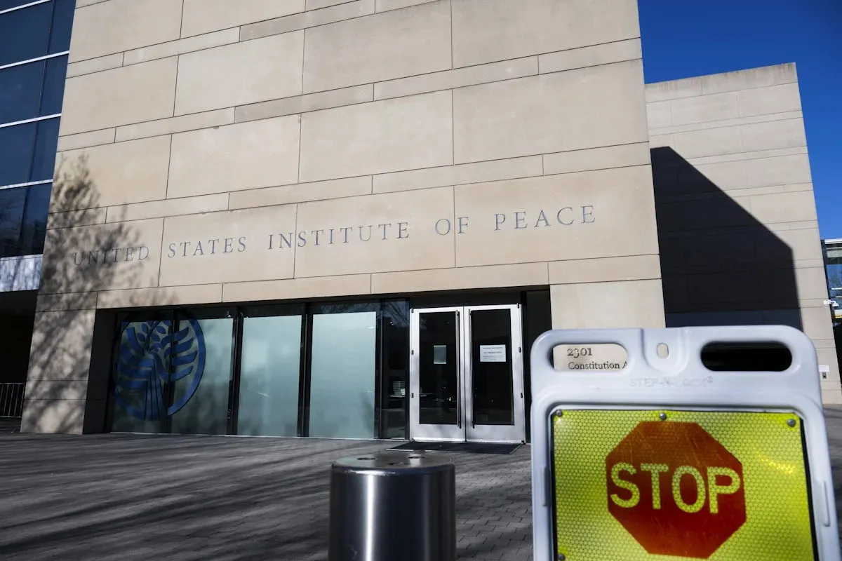 Trump Puts His Own Name on U.S. Institute of Peace Headquarters