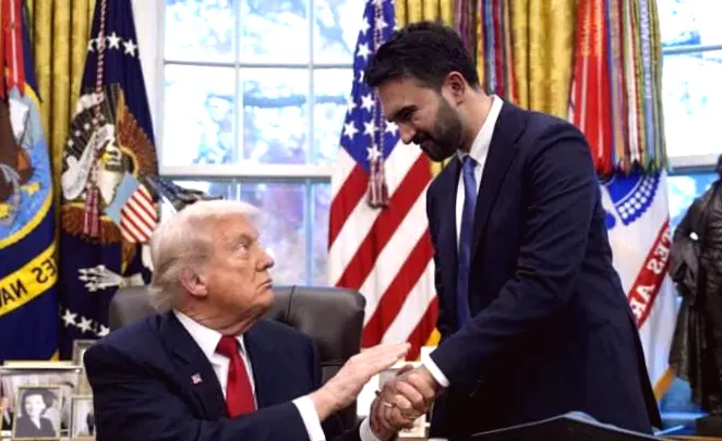 Mamdani and Trump Becoming Friendly Is America's 'Nightmare of the Horseshoe Theory'