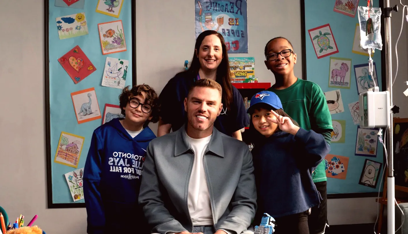 Ryan Reynolds and Freddie Freeman Join Forces for Holiday Campaign in Support of SickKids