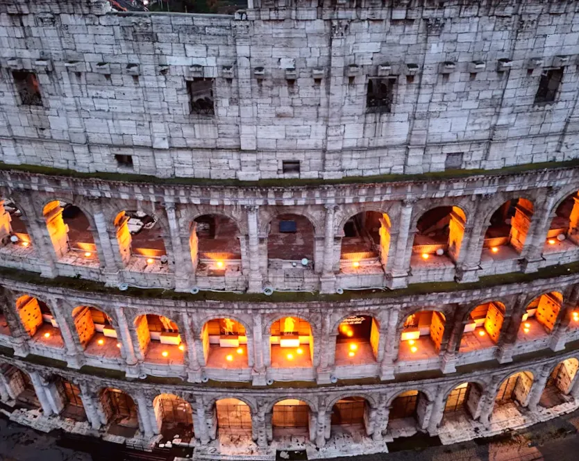 Aerial Photos Capture Breathtaking Views of Rome’s Colosseum and Ancient Forum