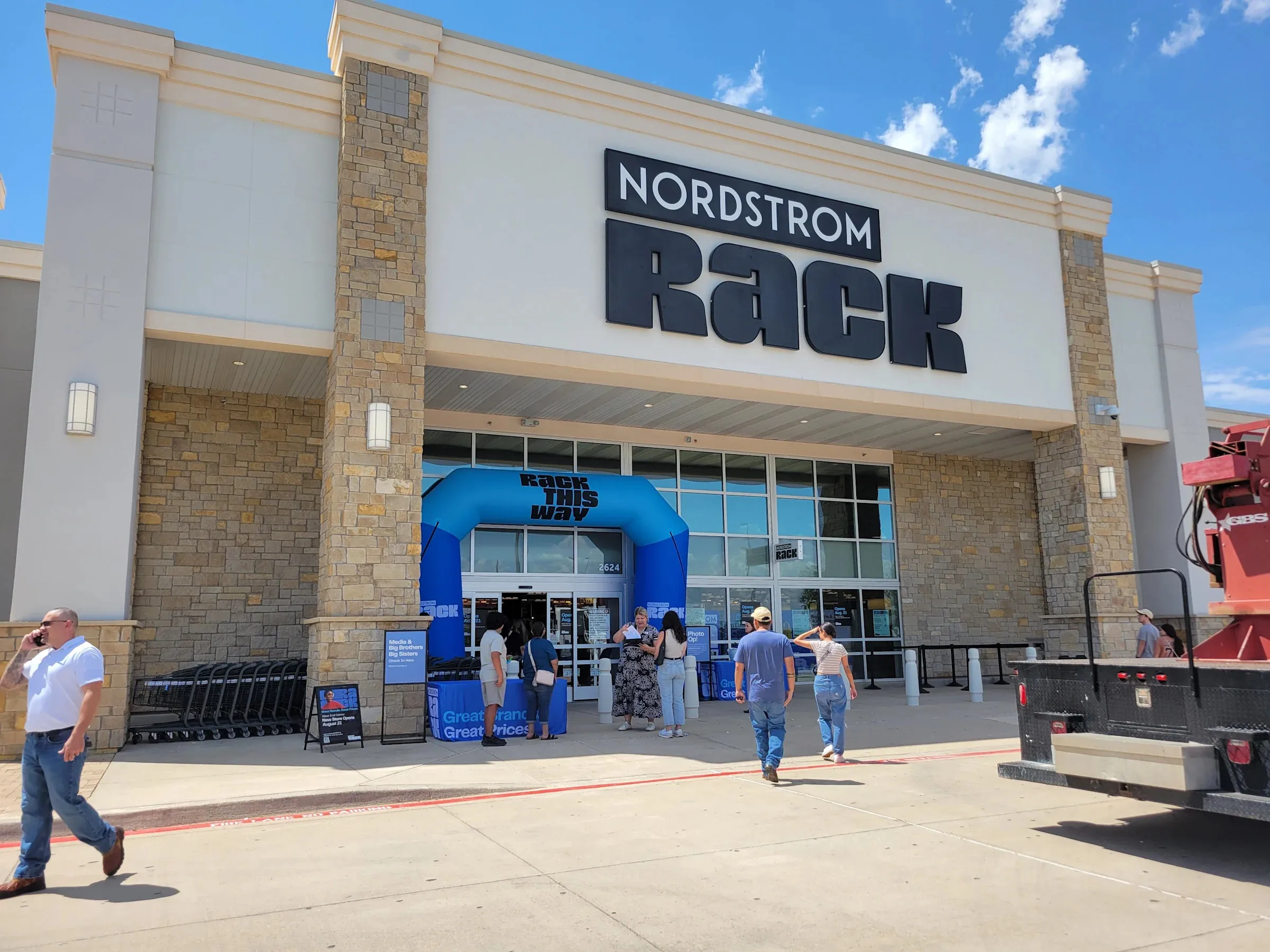 List of cities where at least 14 Nordstrom Rack stores will be opening in 2026.