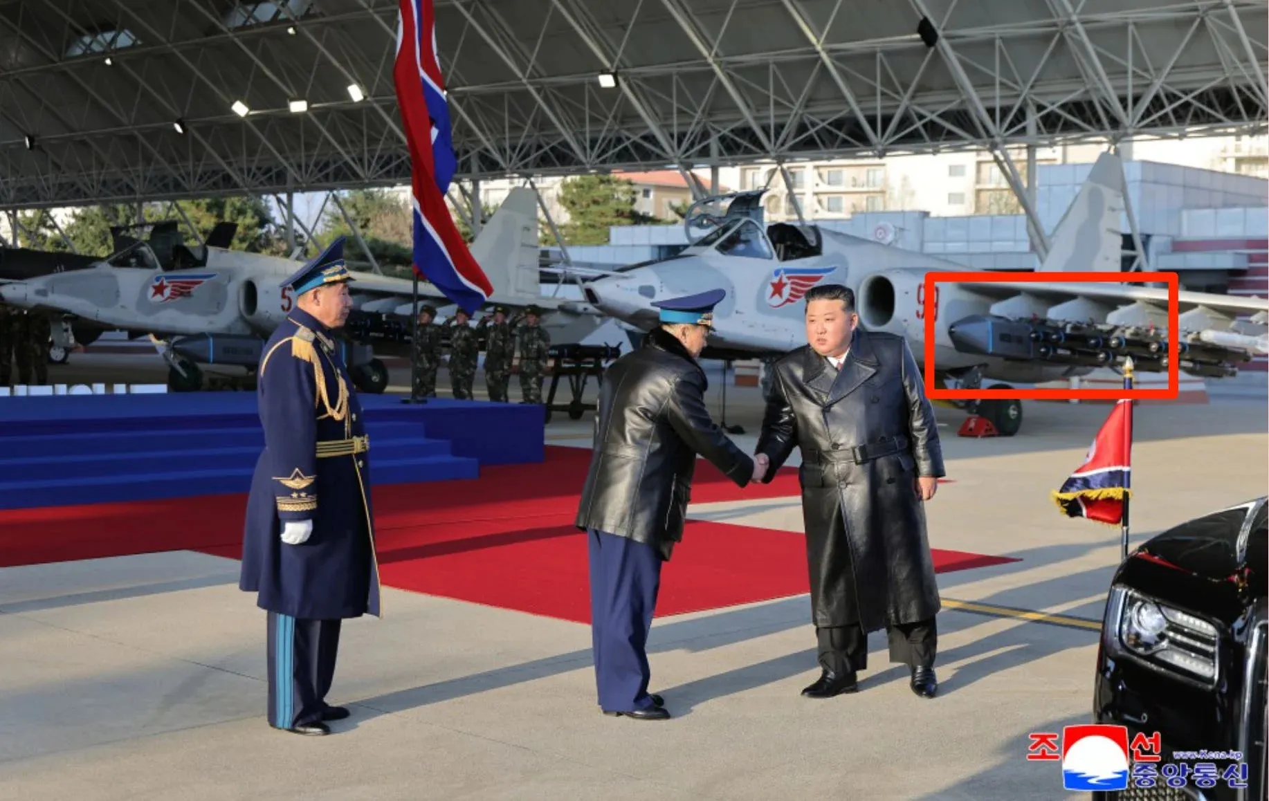 North Korea's aging fighter jets now equipped with a new weapon resembling a specific Western cruise missile
