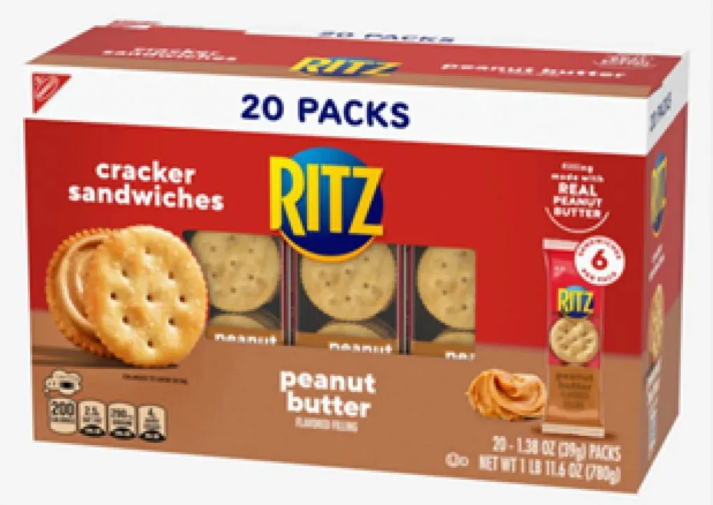 Ritz Crackers Recalled Due to Undeclared Allergen