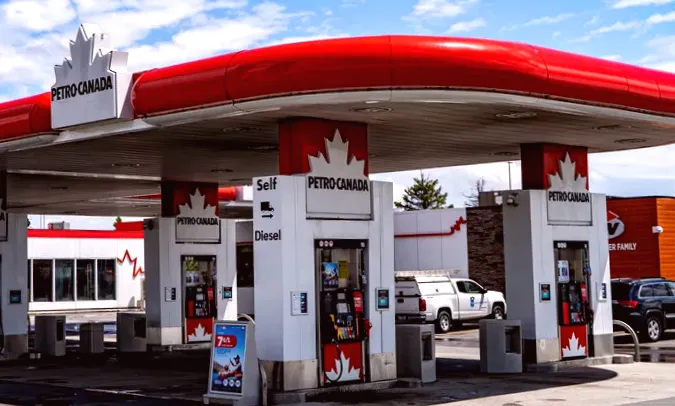 What is the reason for higher gas prices in Canada compared to the US?