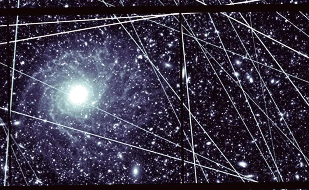 Satellite Interference Disrupts Space Telescope Astronomy