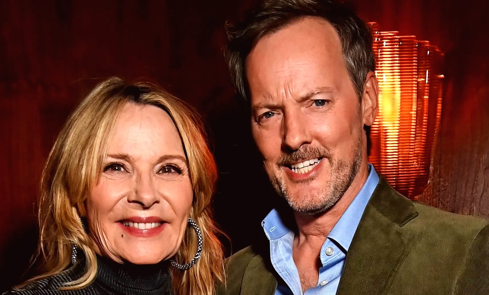 Kim Cattrall ties the knot with fiancé she met on BBC radio show