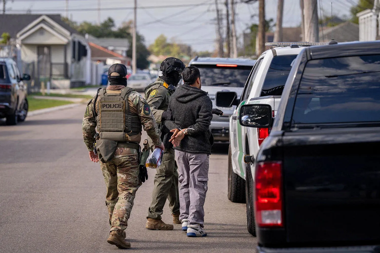Immigration operations initiated by Federal agents in New Orleans and Minneapolis