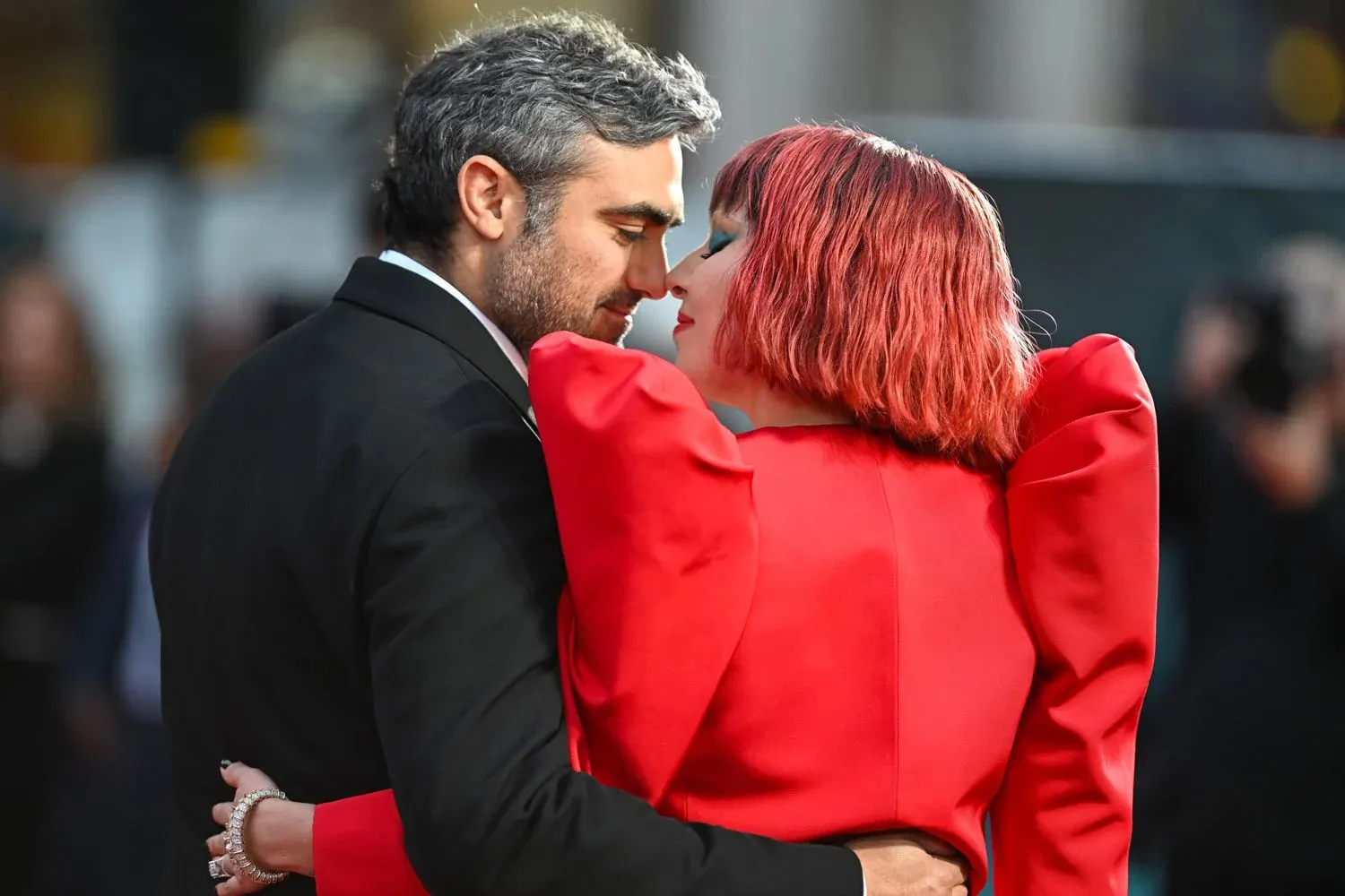 Lady Gaga affectionately shares that her favorite smell is her fiancé Michael Polansky's neck