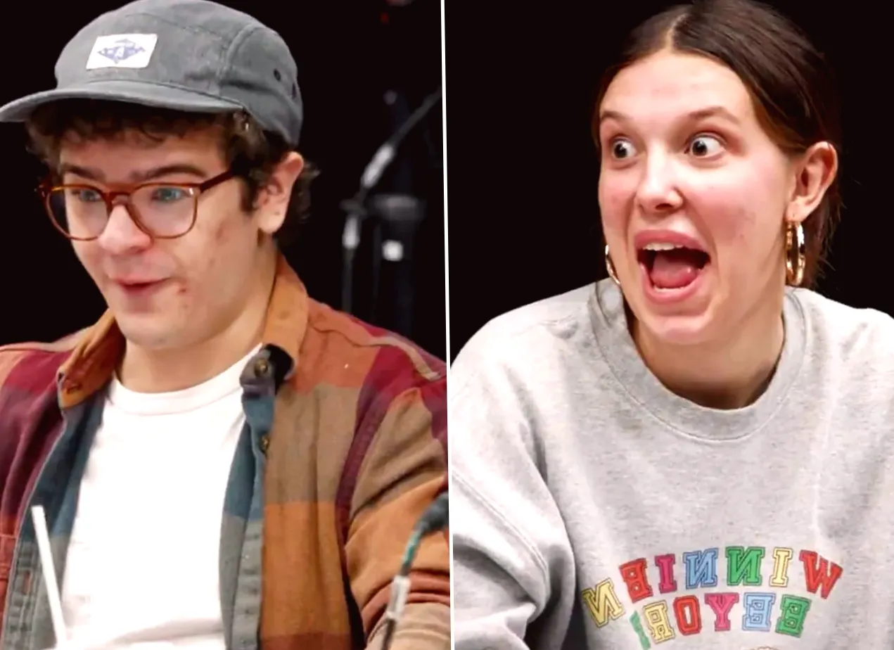 "Stranger Things" cast's reaction to major episode 4 reveal caught on camera during table read