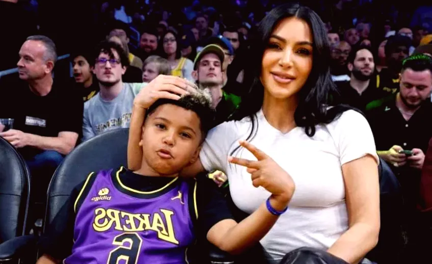 Kim Kardashian Shares Adorable Throwback Photos of Son Saint