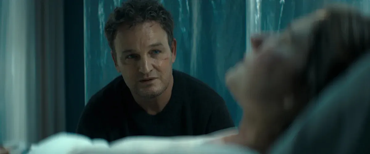 Jason Clarke and Haley Bennett share a heartfelt moment in the final episode of 'The Last Frontier'