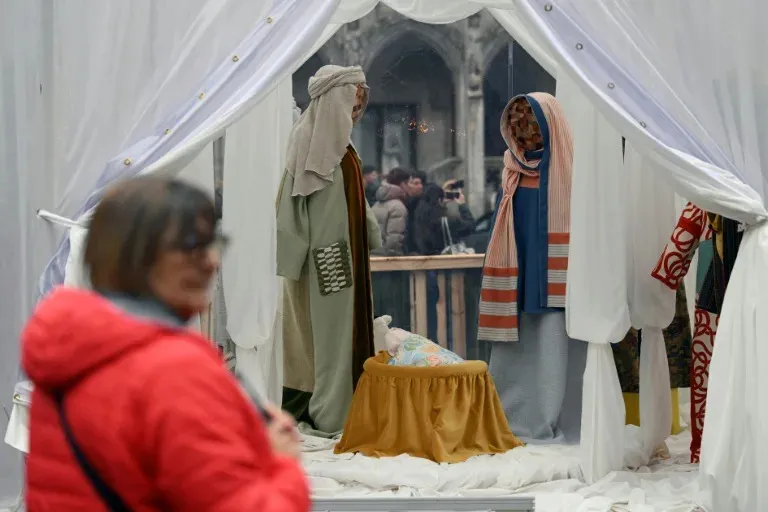 Jesus stolen from Brussels nativity scene in 'zombie' dispute