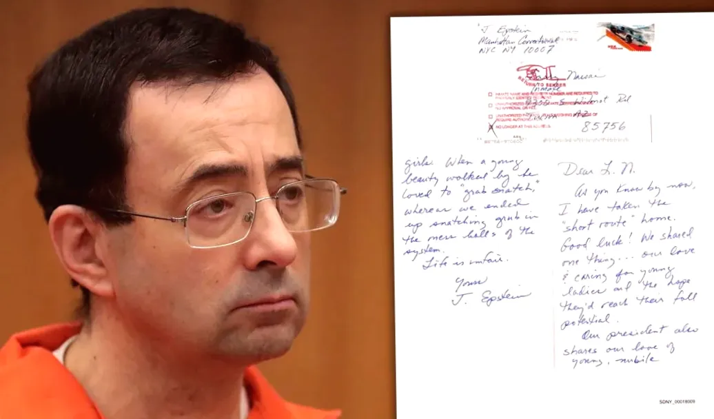 Fact Check: Examining letter Epstein reportedly wrote to Larry Nassar mentioning Trump