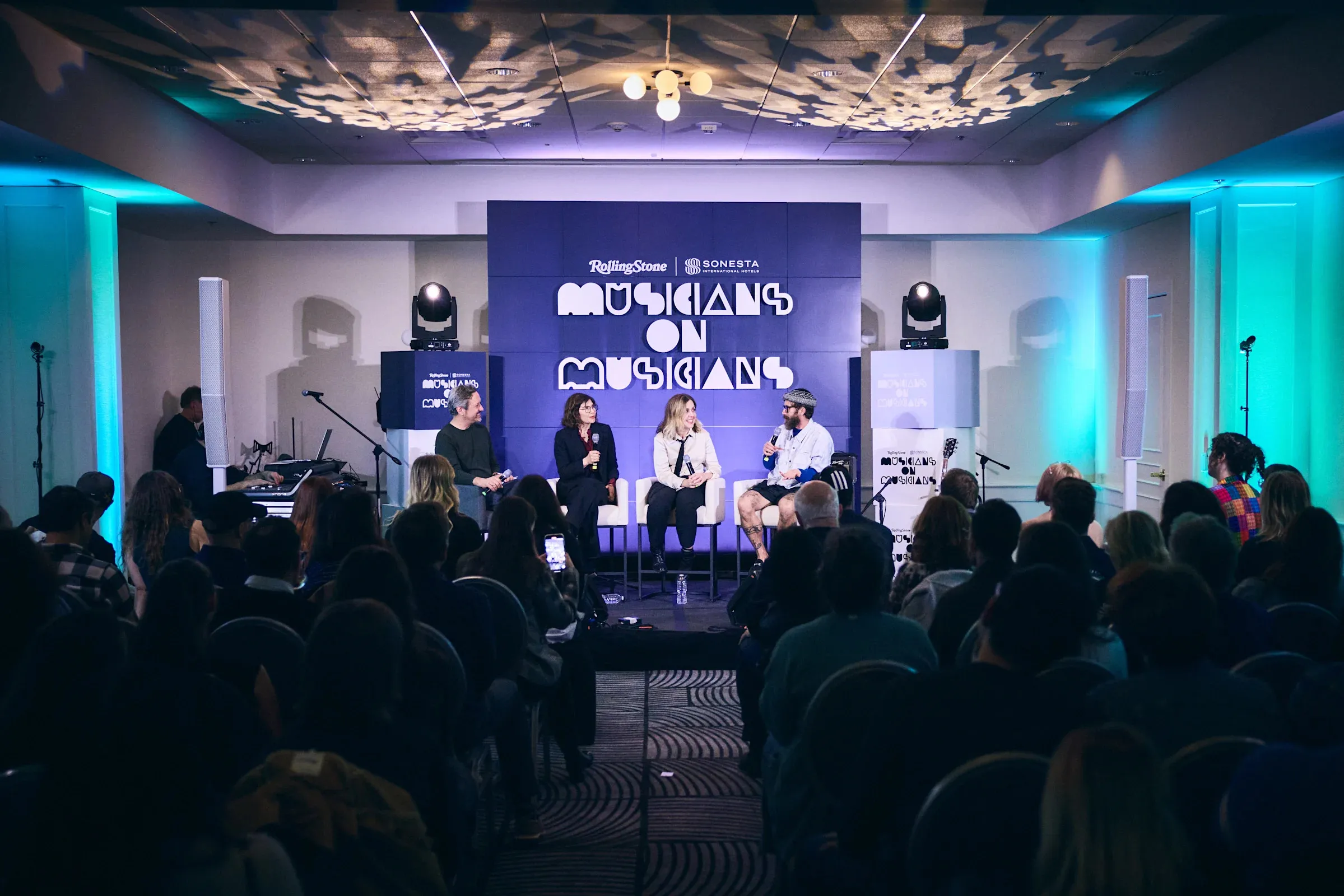 Sleater-Kinney and John Gourley from Portugal. The Man Celebrate Portland at Rolling Stone and Sonesta International Hotels Event