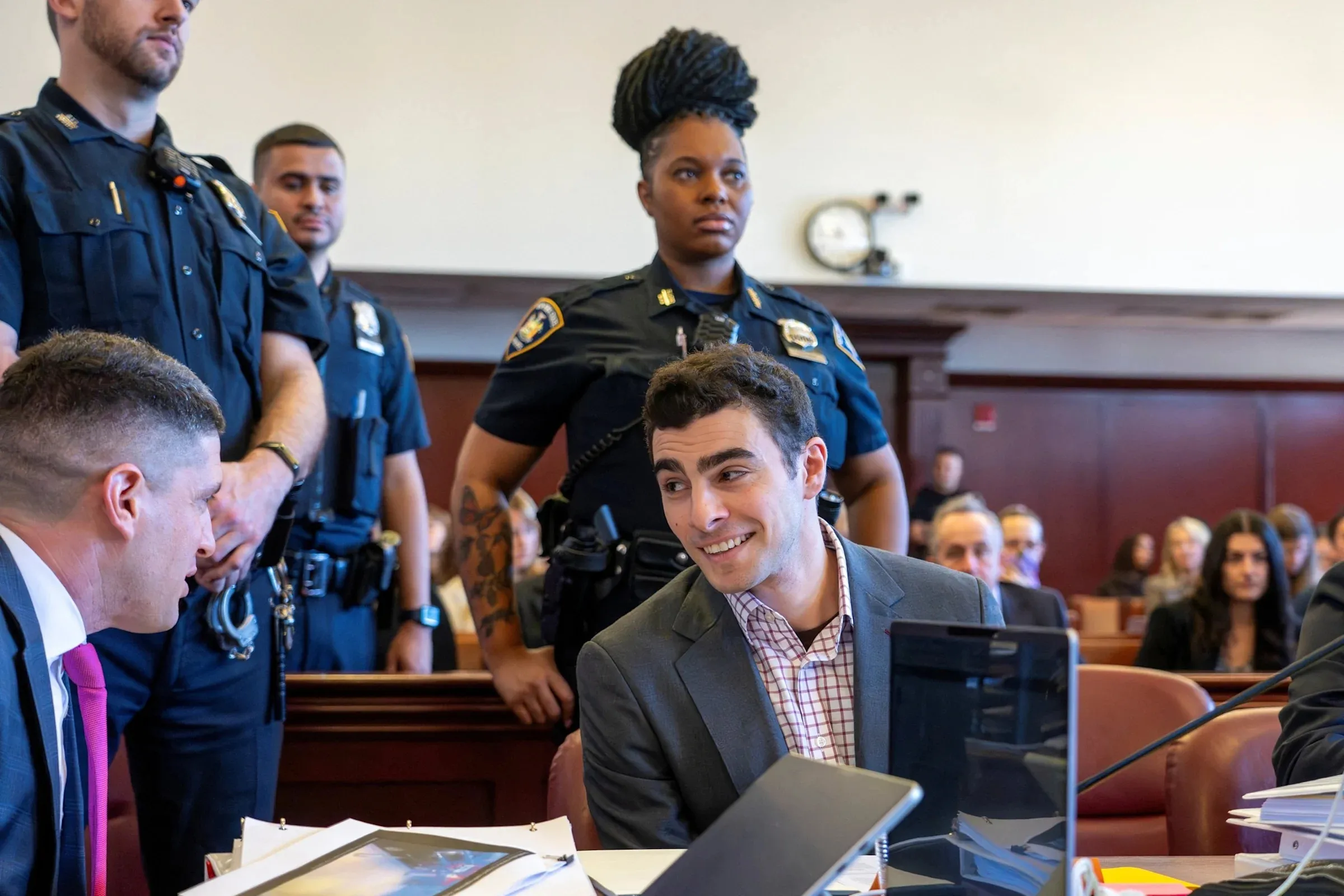 Luigi Mangione appears in court on anniversary of well-known assassination