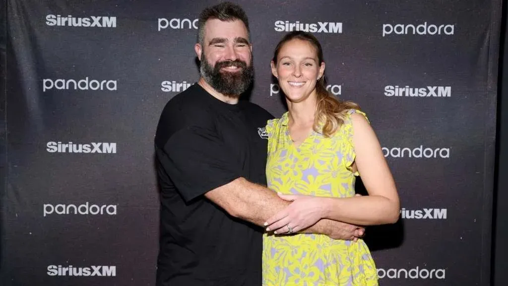 Jason Kelce reflects on the heartbreaking experience of his wife Kylie's previous miscarriage.