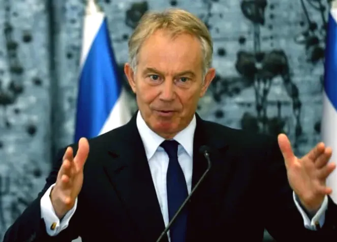 Netanyahu holds confidential meeting with Tony Blair to discuss Gaza Strip governance