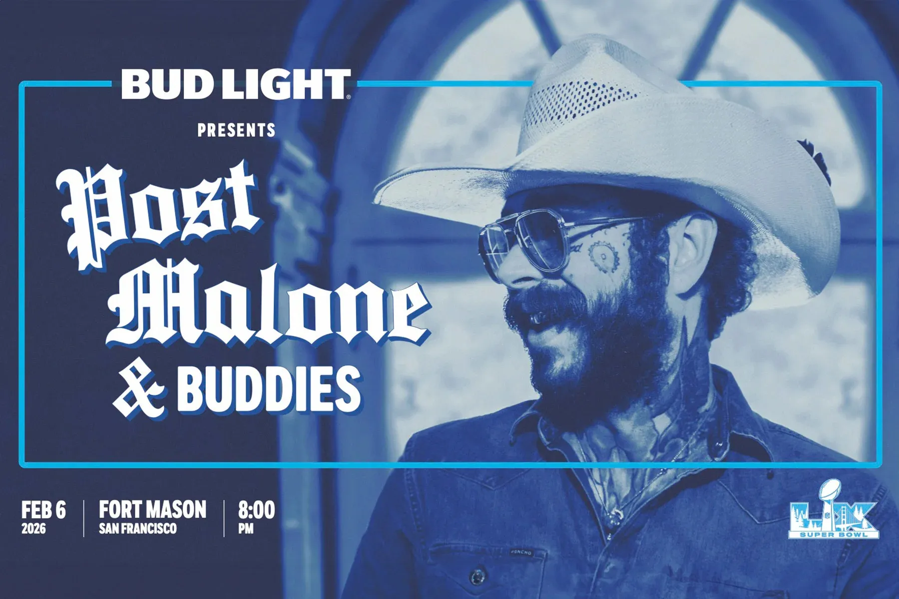 Post Malone to Perform at Bud Light’s Super Bowl Concert: 'Expect New Music'