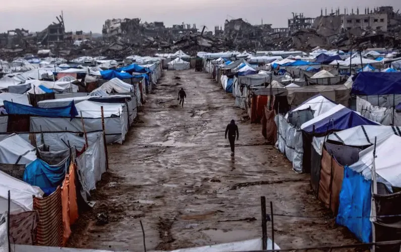 14 Palestinians, including 3 children, killed in Gaza storms