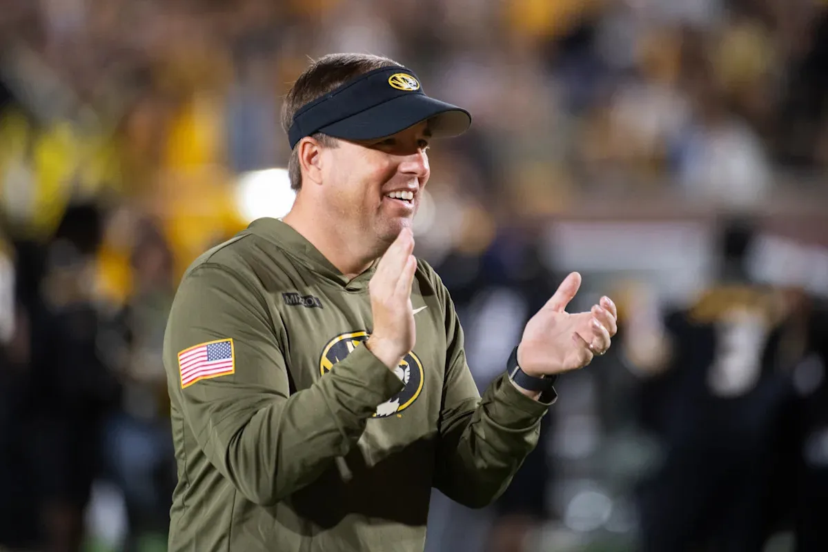 Missouri coach Eli Drinkwitz signs new contract extension before Lane Kiffin makes decision on staying or leaving Ole Miss.