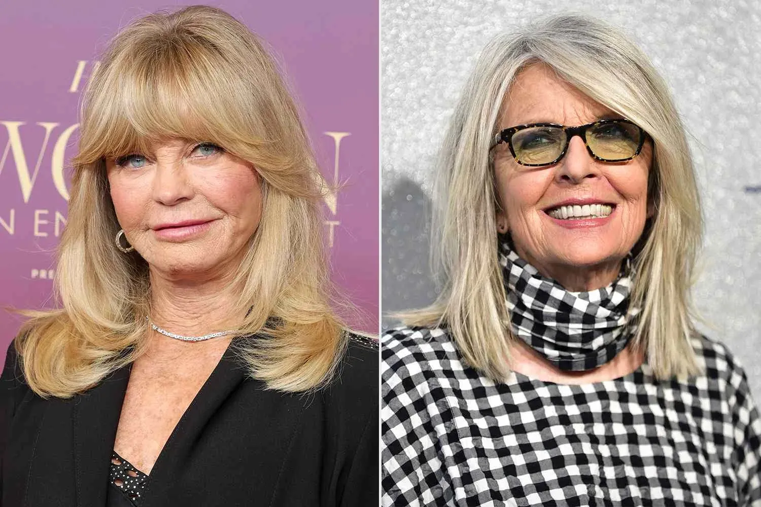 Goldie Hawn gets emotional while paying tribute to her late "First Wives Club" costar Diane Keaton: 'She was like a force of nature'